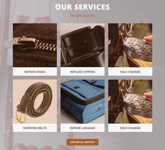 Cobbler MasterShoe Repair and Leather Accessories Service Center by